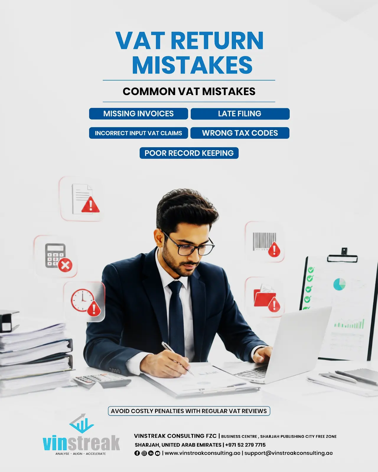 VAT Return Mistakes in UAE