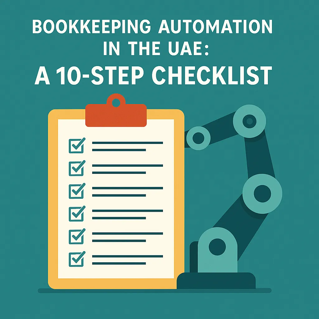 Bookkeeping automation checklist UAE