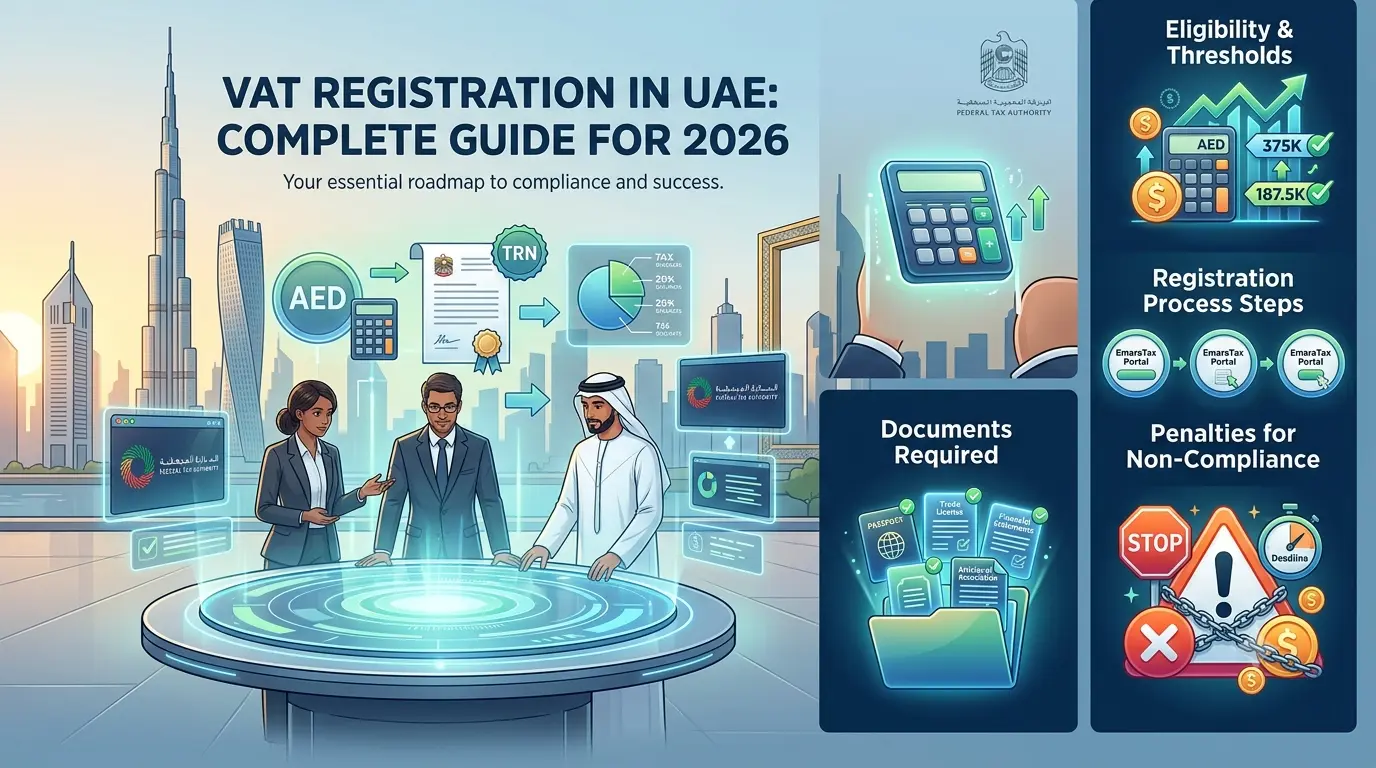 VAT registration in UAE 2026 for businesses